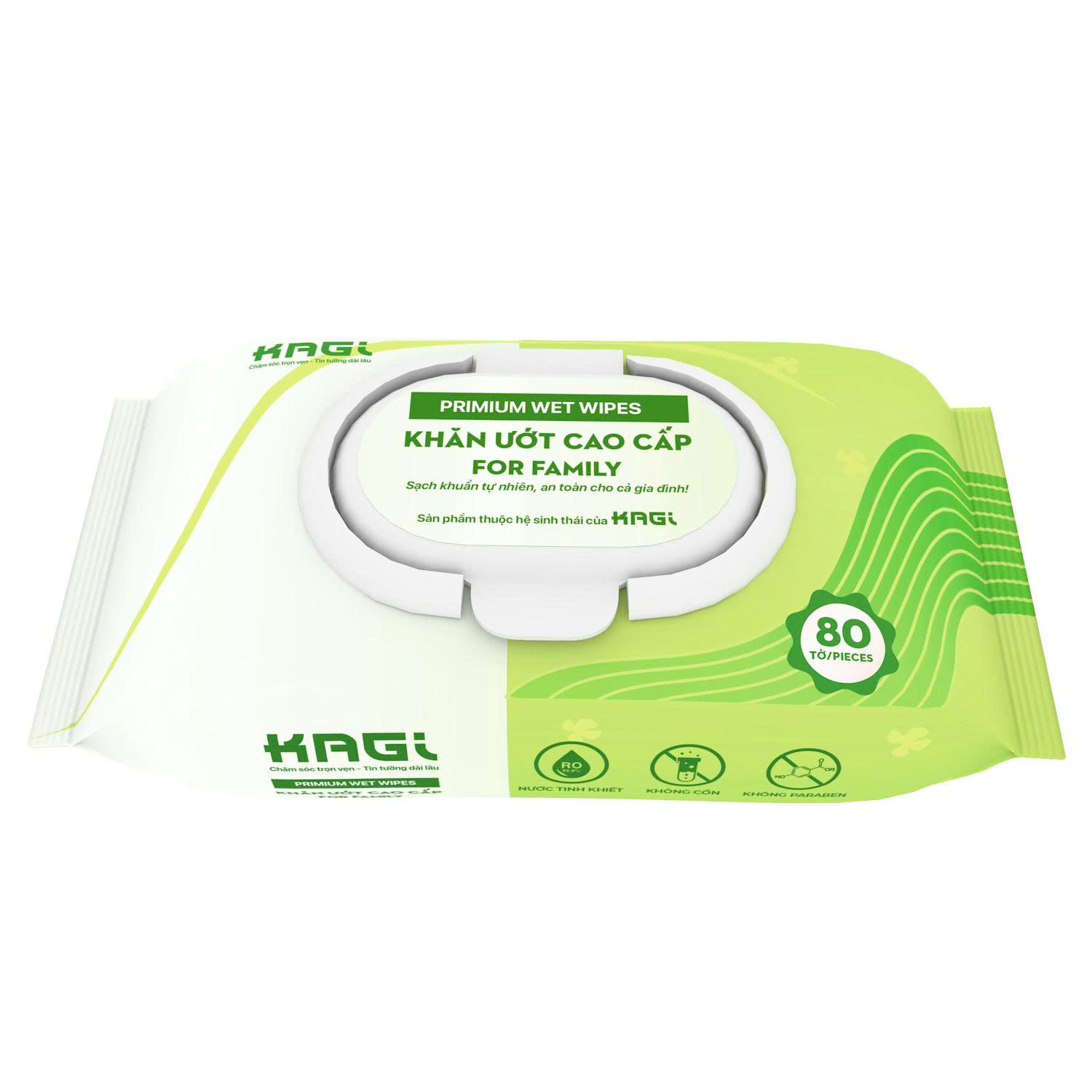 Khăn ướt cao cấp - For Family