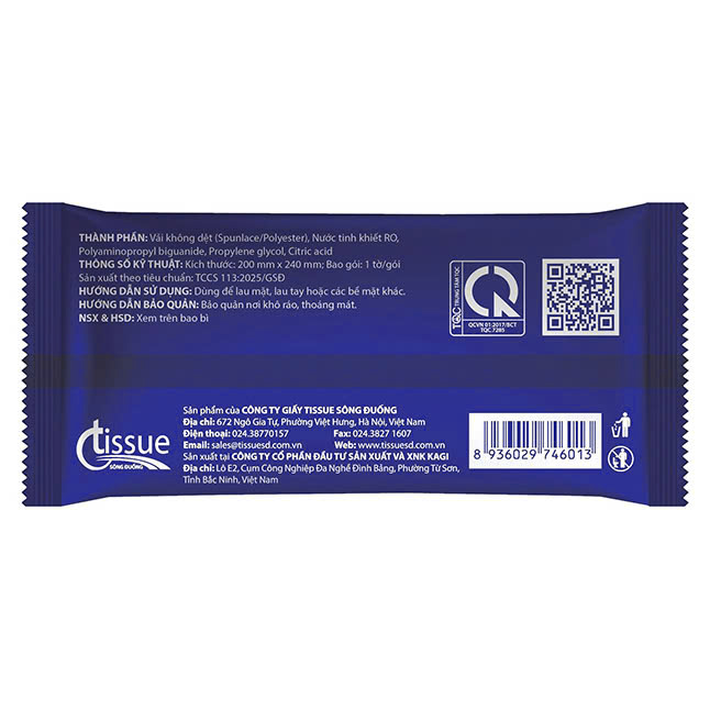 Khăn lạnh 1 tờ Watersilk