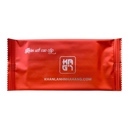 Khăn Kagi màng ghép màu đỏ